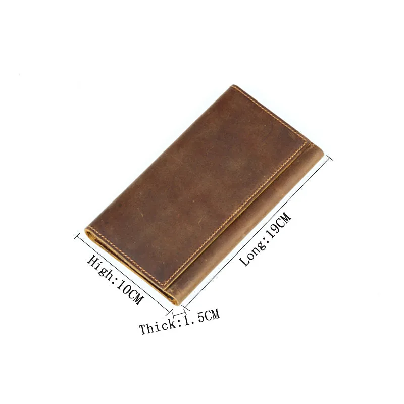 Crazy Horse Leather Wallet