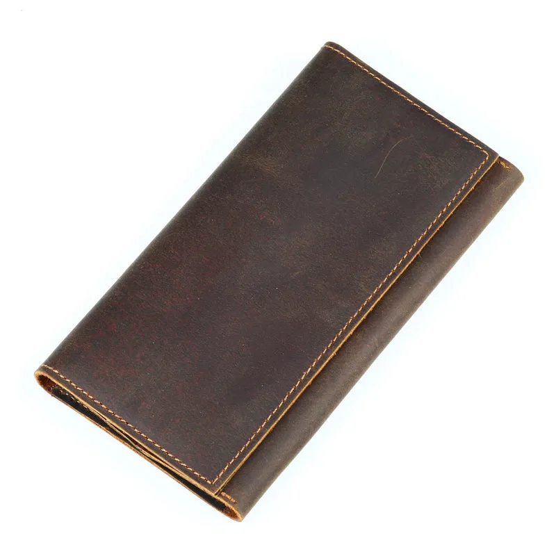 Crazy Horse Leather Wallet