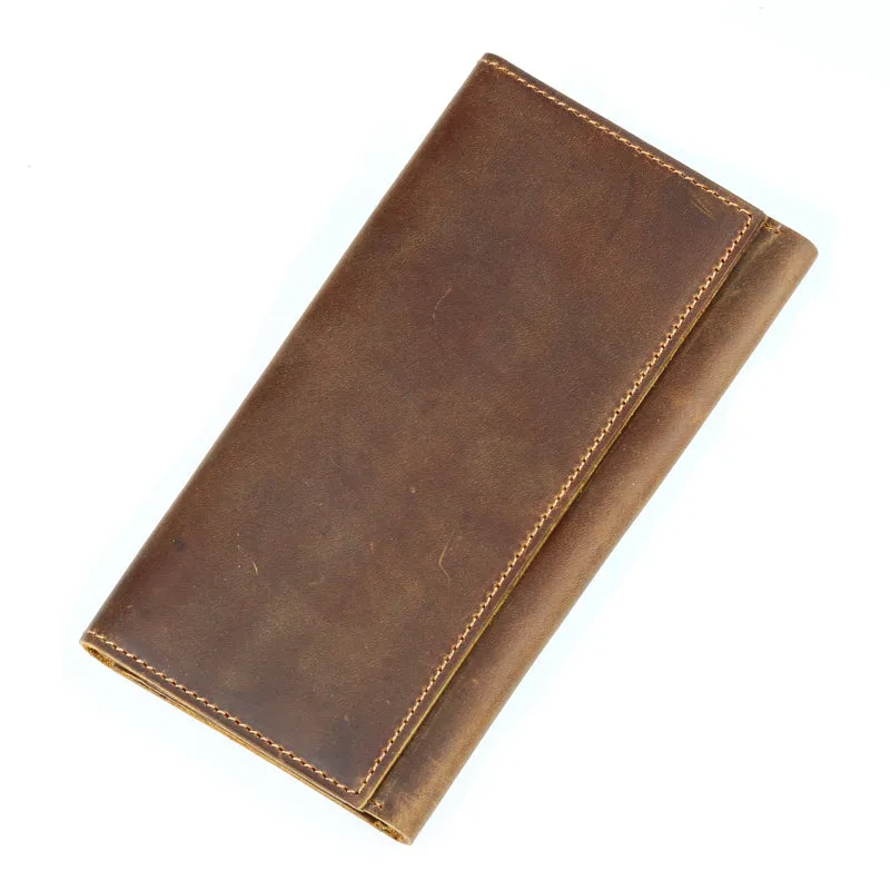 Crazy Horse Leather Wallet