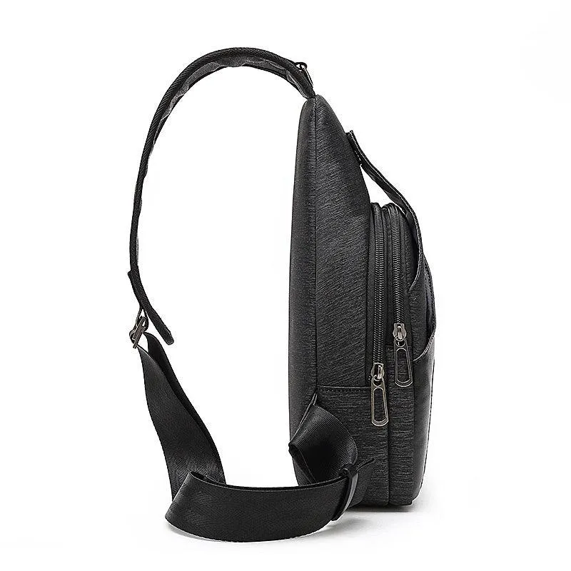 CrossBody Smart Waterproof Single Strap Black Bag