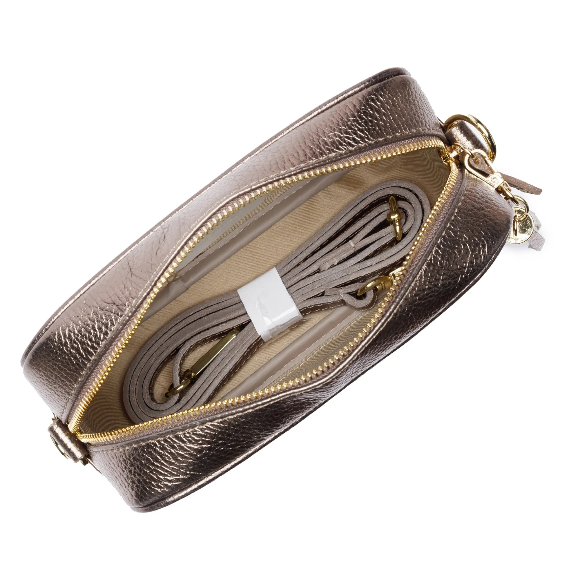 Crossbody Tassel Bronze