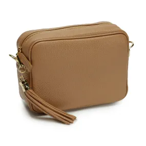 Crossbody Tassel Camel