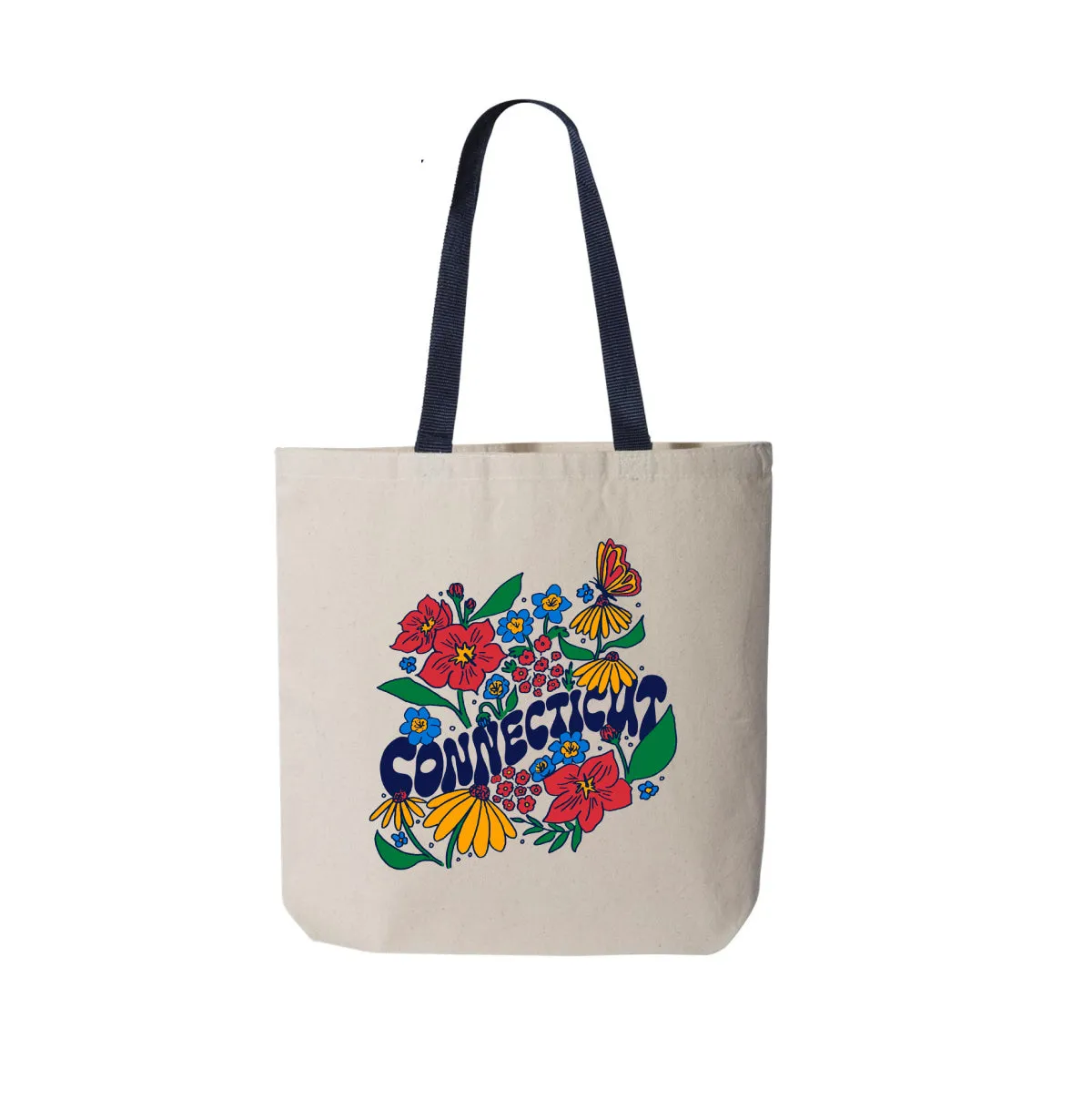 CT Floral Tote Bag