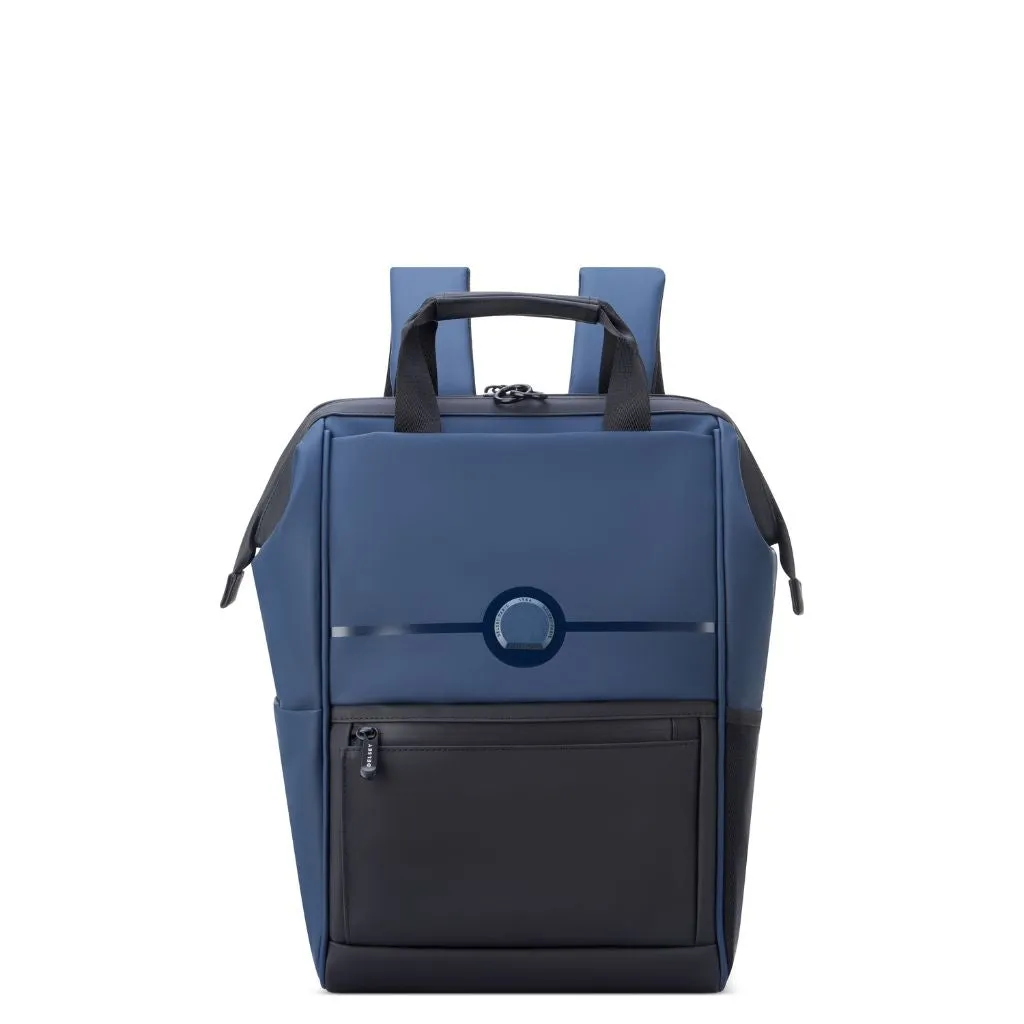 Delsey Turenne Soft Laptop Backpack 14" - Night Blue