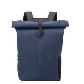 Delsey Turenne Soft Laptop Backpack 15" - Navy