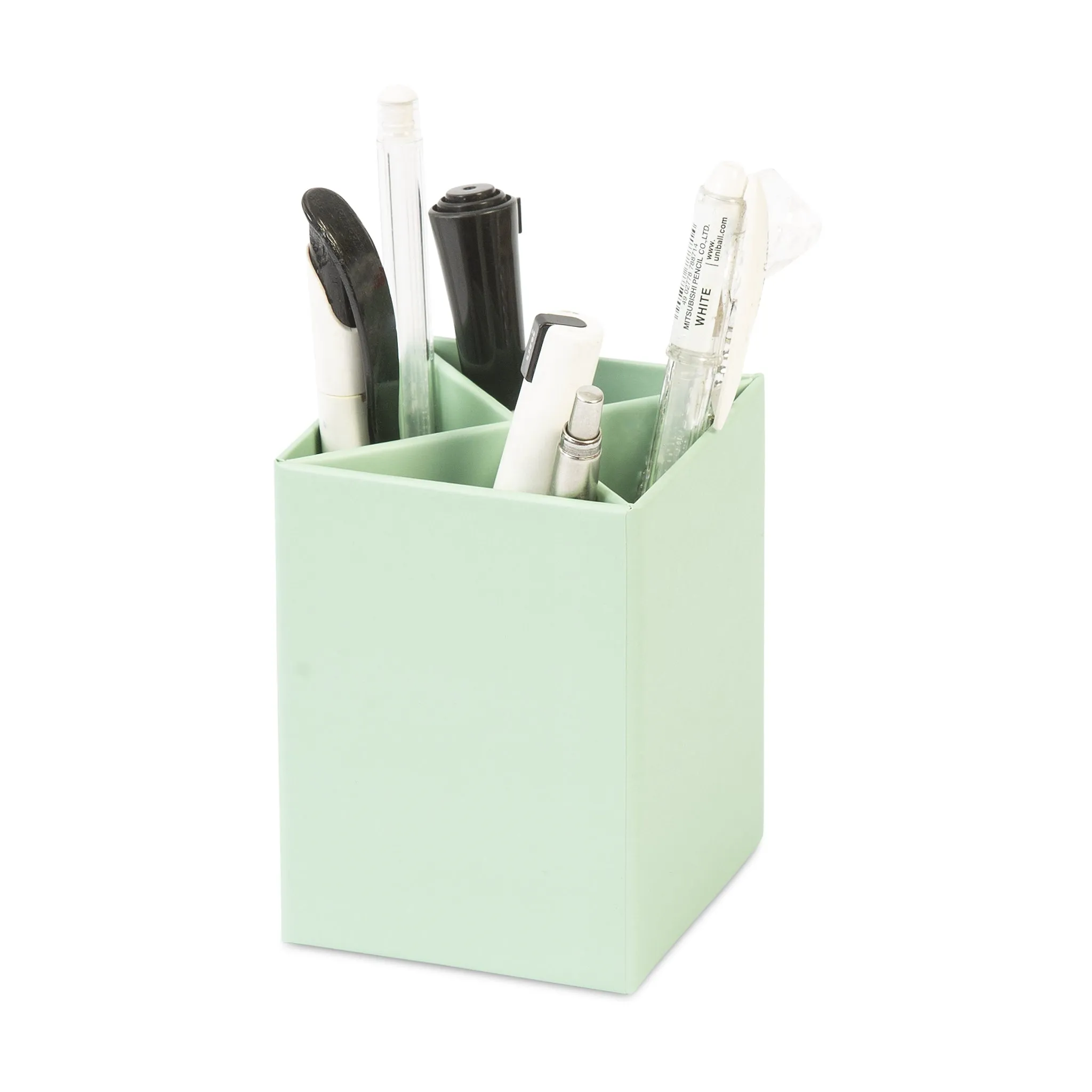 Desk Organiser Set - Mint Green - 4 Pcs