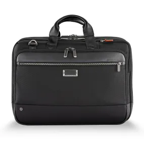 DISCONTINUED Briggs & Riley @WORK Collection Expandable Zippered Briefcase KB437X