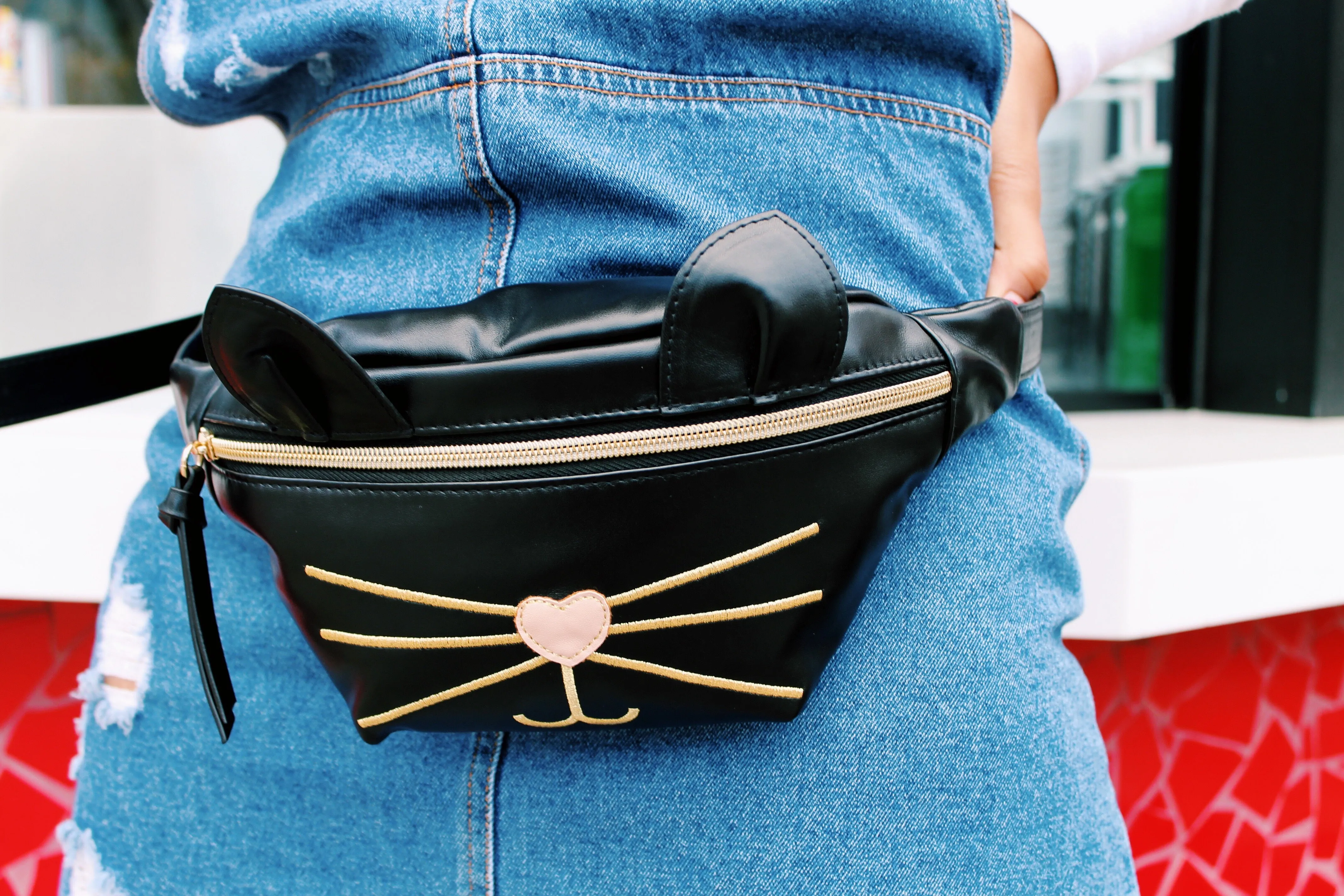 Dutchess Belt Bag in Black