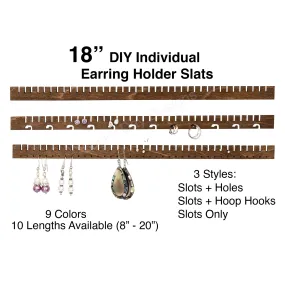 Earring Holder Organizer Slat iOrganize®, 18-inch