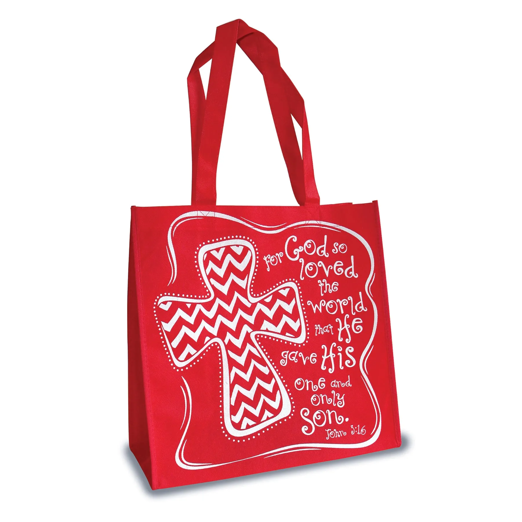 ECO Tote: Chevron Cross