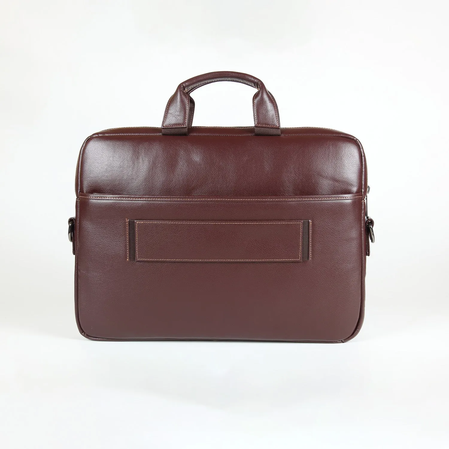 Elan Foam Slim Laptop Bag - Brown