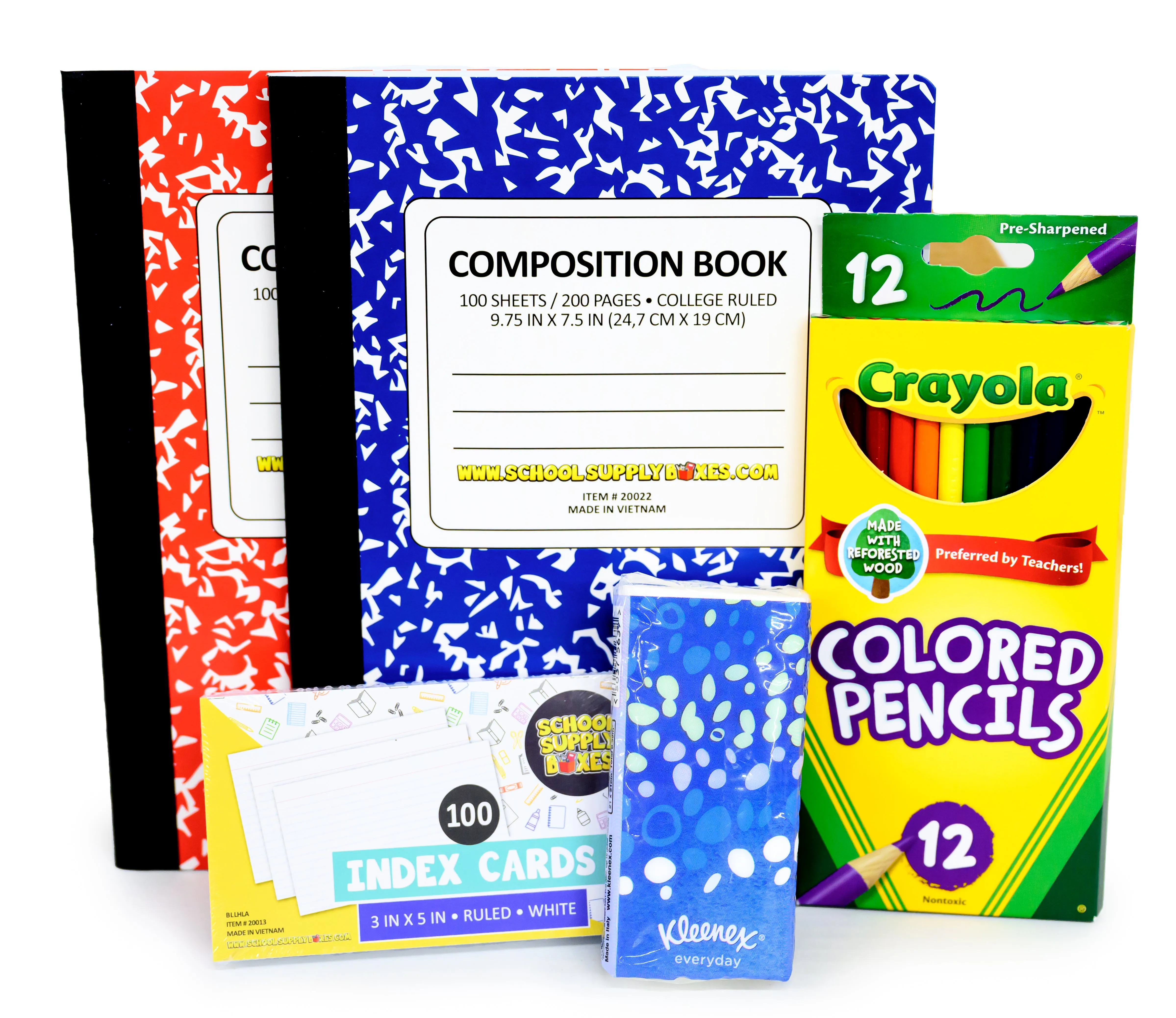 Essential Secondary School Supply Kit Bundle - 41 Pieces