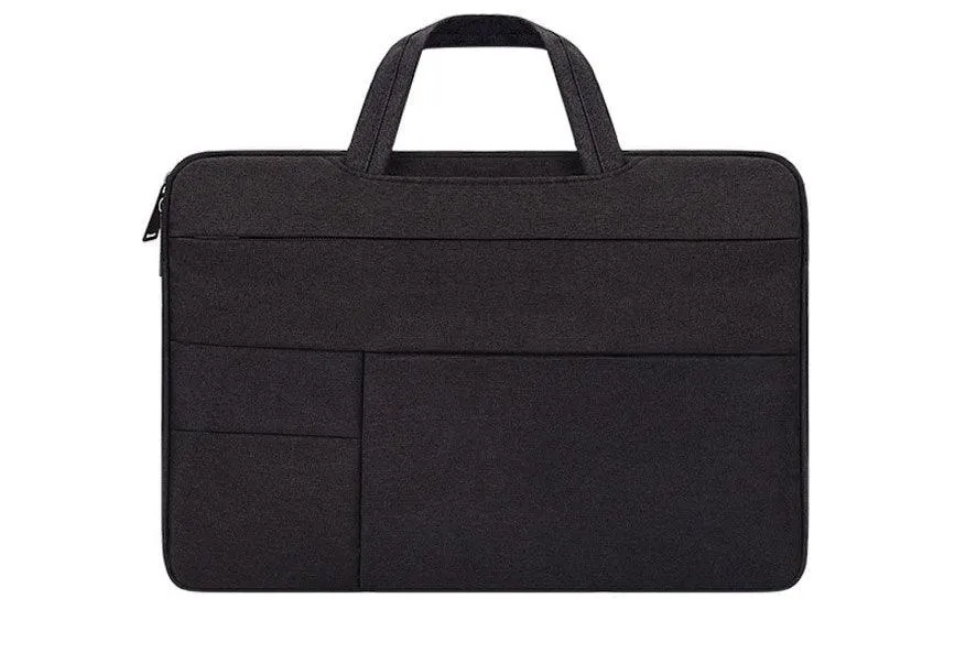 Essential Waterproof Laptop Hand Bag For 15.6 Inch- Black