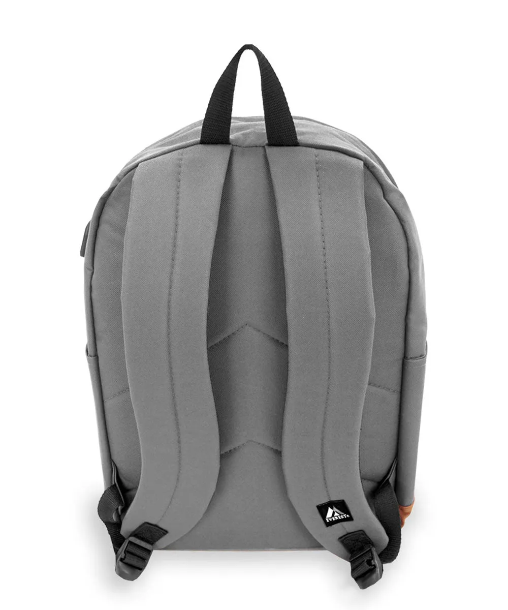 EVEREST VINTAGE LAPTOP BACKPACK W/ USB PORT