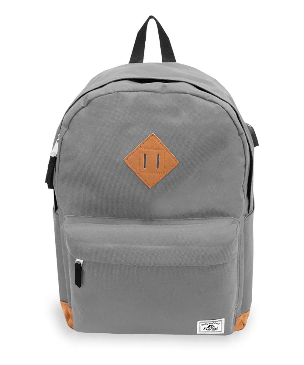 EVEREST VINTAGE LAPTOP BACKPACK W/ USB PORT