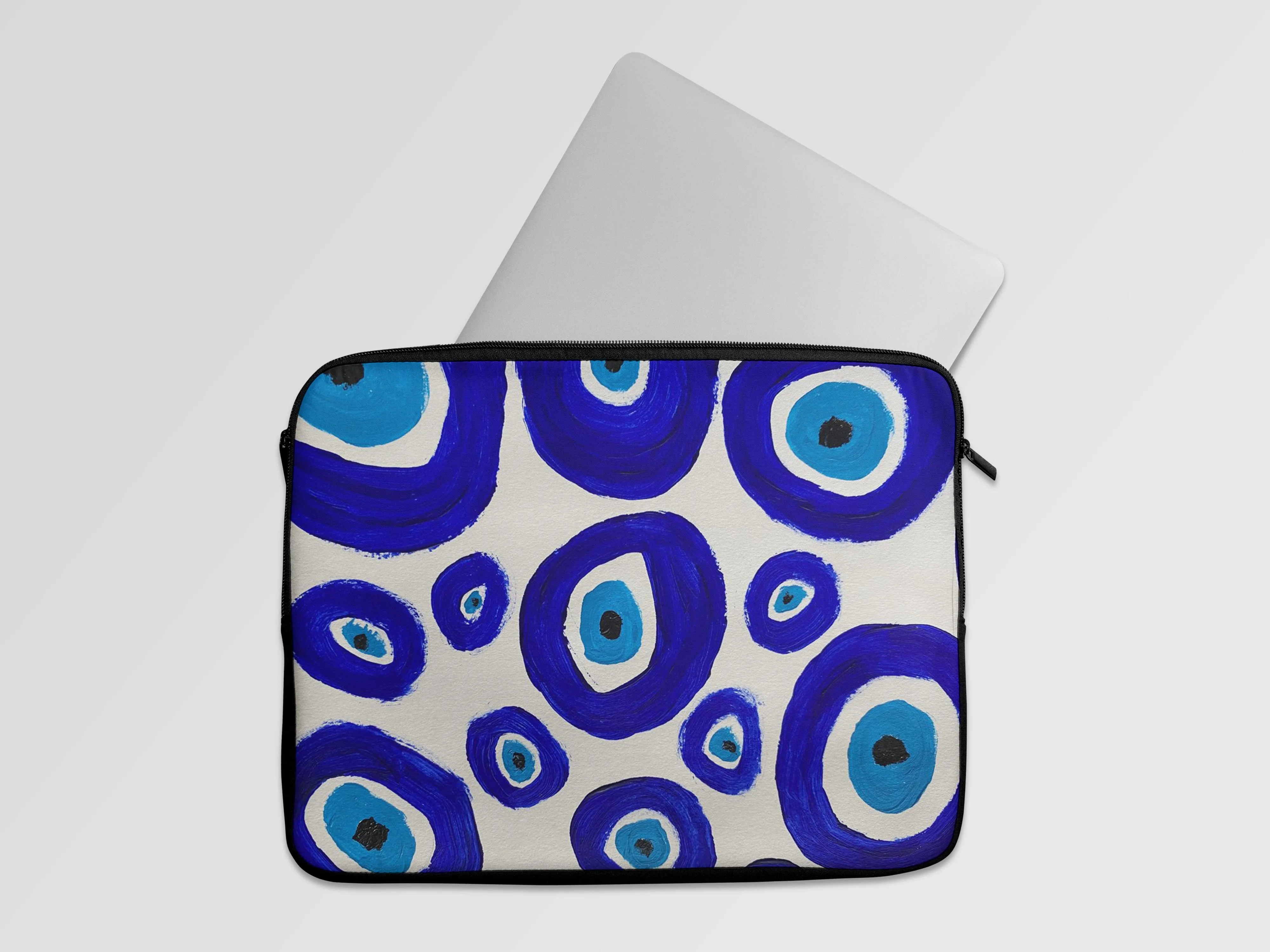 Evil Eye Abstract Laptop Sleeve Bag