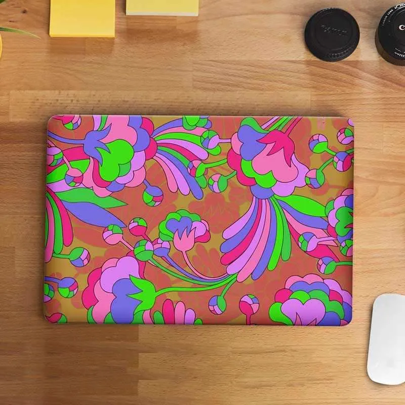 Flower Pattern Laptop Skin