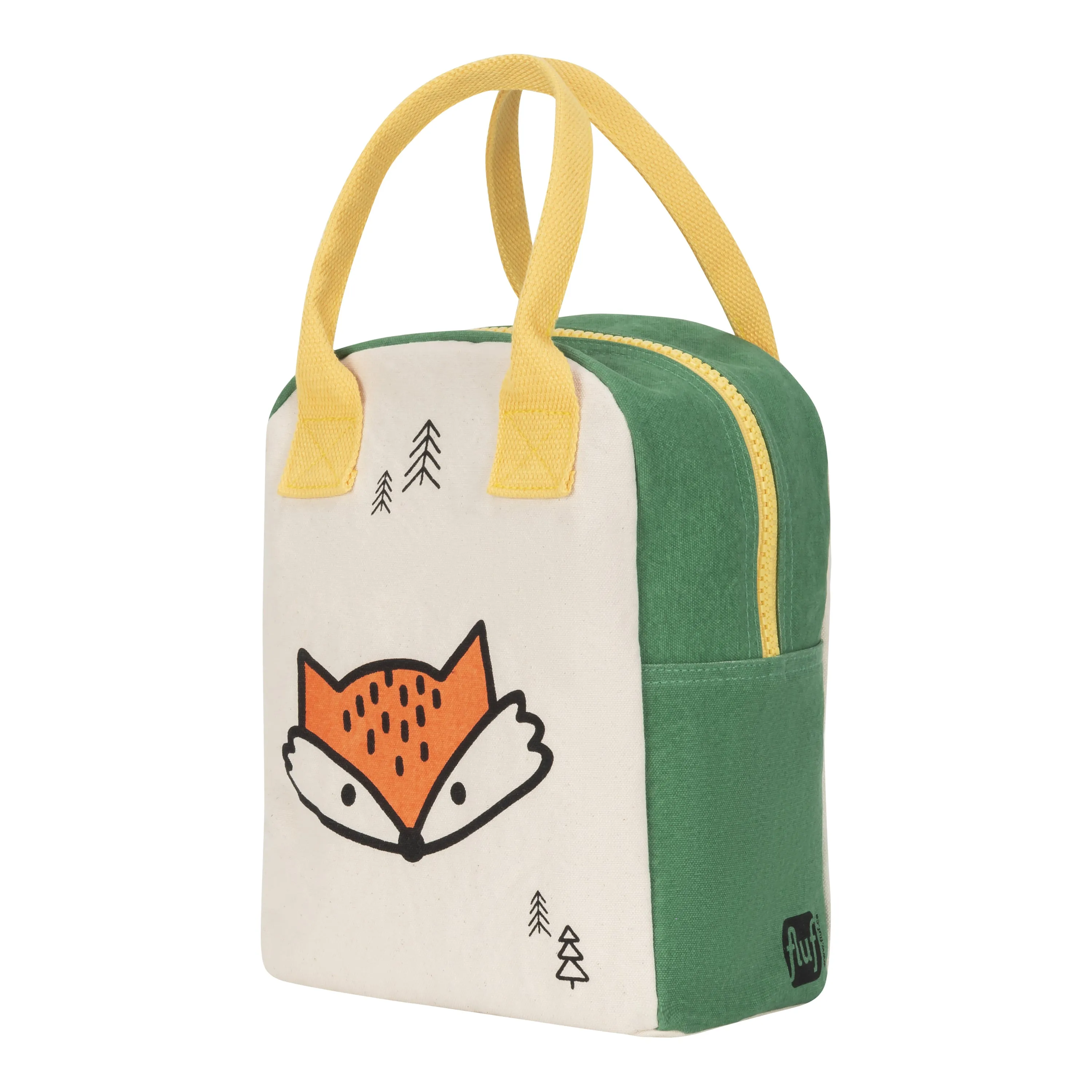 Fluf Zipper Lunch Bag - Fox