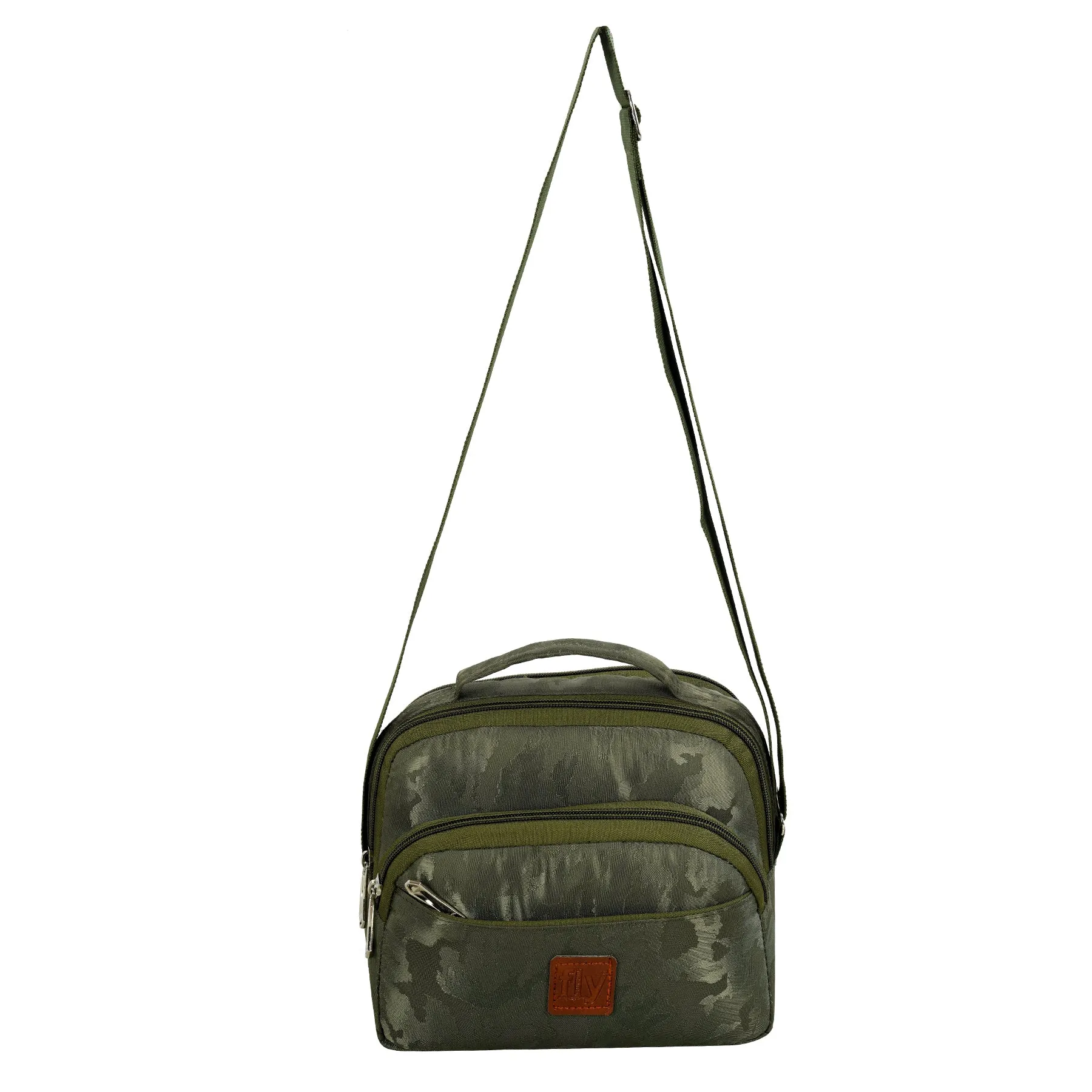 Fly Fashion Sling Bag | Cross-Body Bags With Adjustable Shoulder Strap | Ladies Purse Handbag - Green