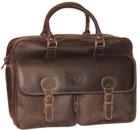 Fort Laramie Leather Computer Briefcase