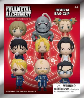 Fullmetal Alchemist Brotherhood - Series 1 Figural Bag Clip