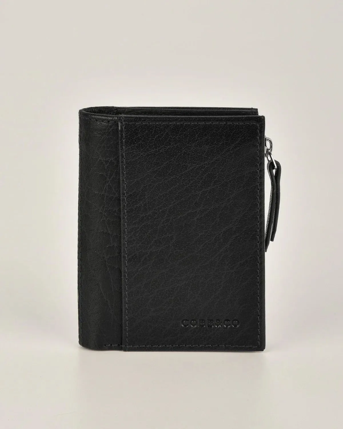 Gabee - Ridley RFID Leather Card Holder & Zipped Coin Pocket