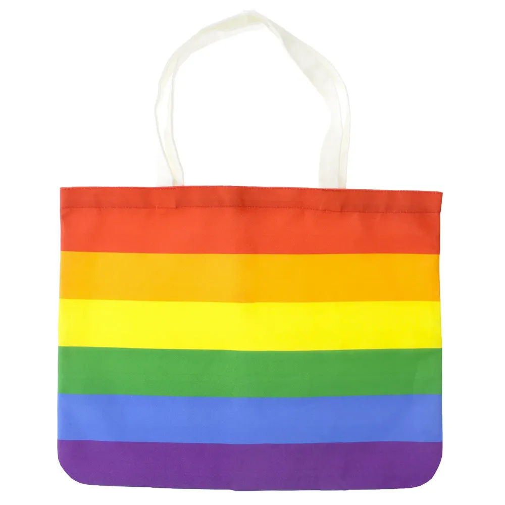 Gay Pride Rainbow Superstrong Canvas Tote Bag