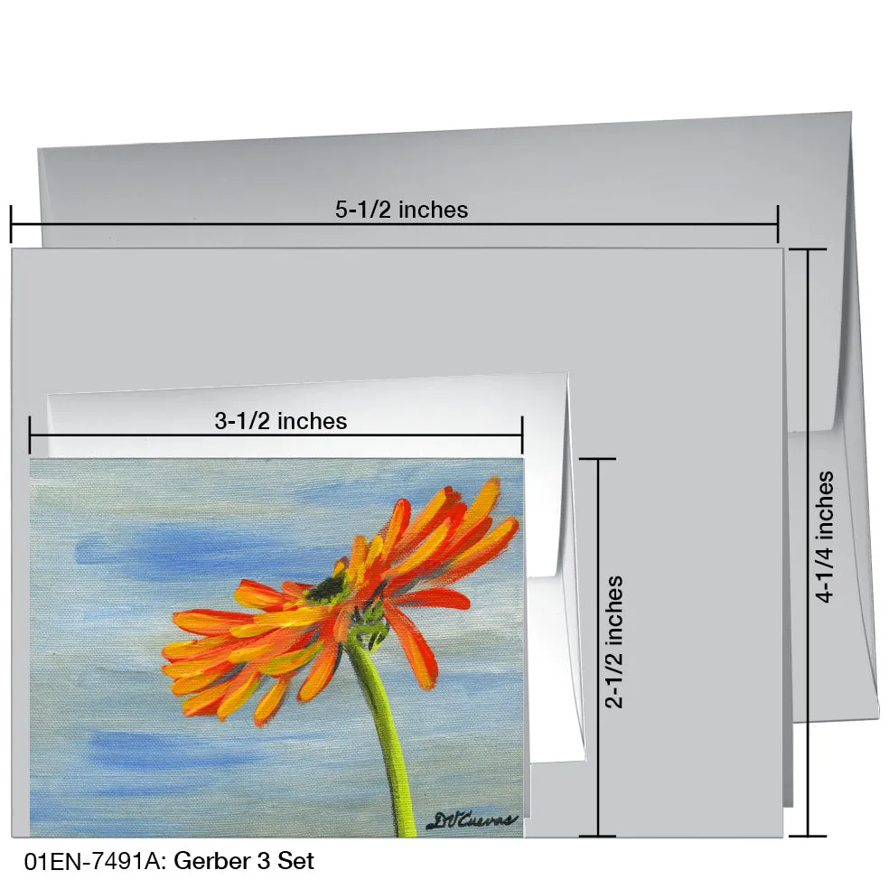 Gerber 3 Set, Greeting Card (7491A)