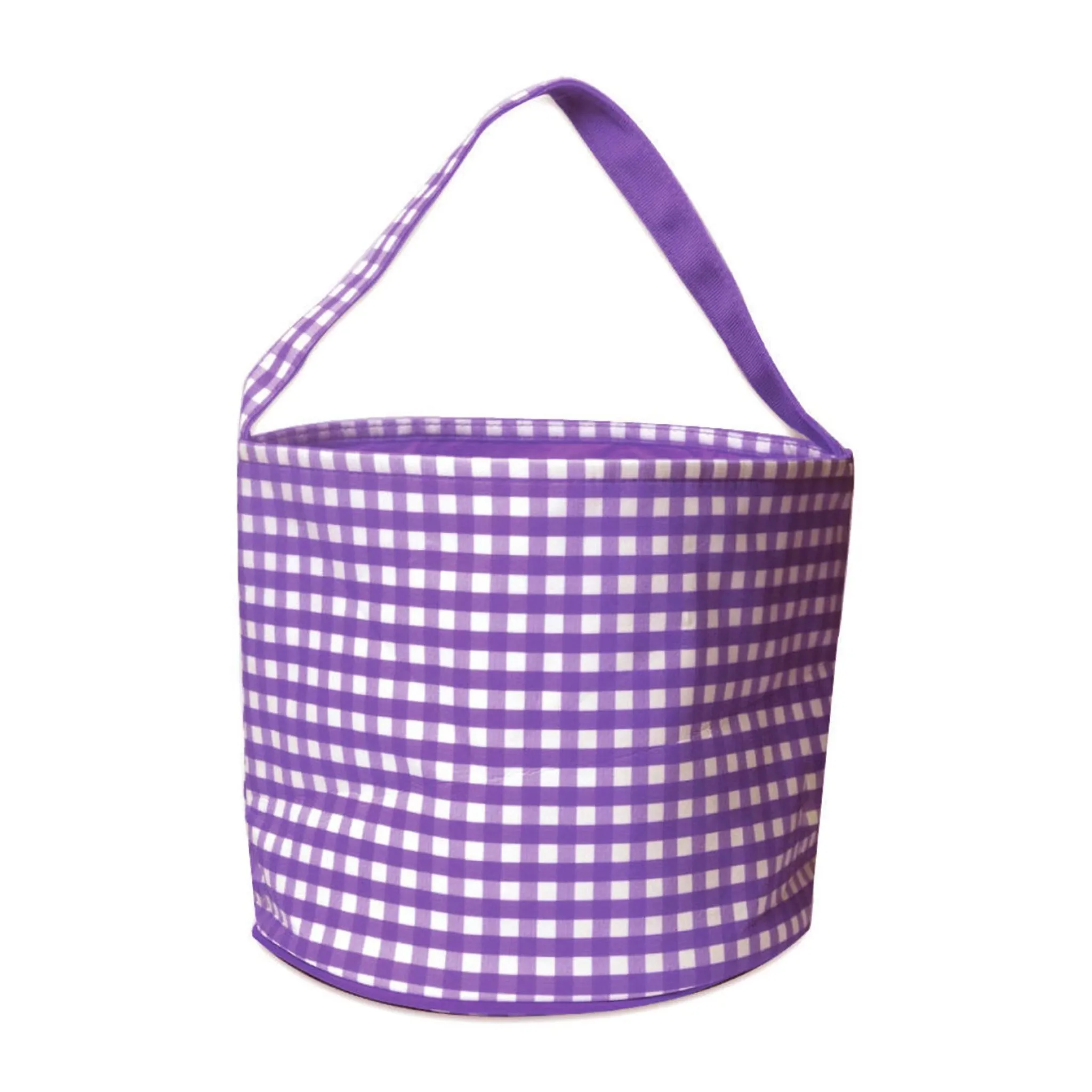 Gingham Tote Bucket - FINAL SALE