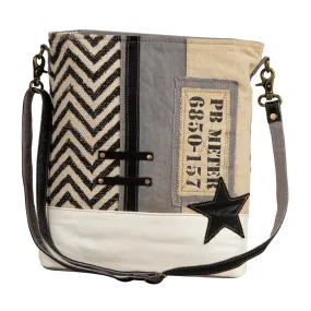 Globetrotter Patch Shoulder Bag