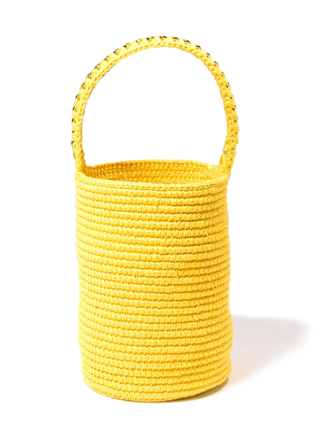 GOOD VIBES BUCKET BAG (YELLOW)