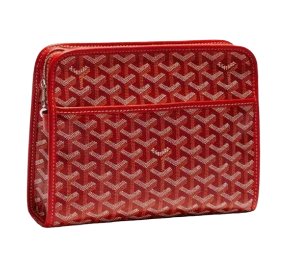 Goyard Jouvence Toiletry Bag "MM Red"