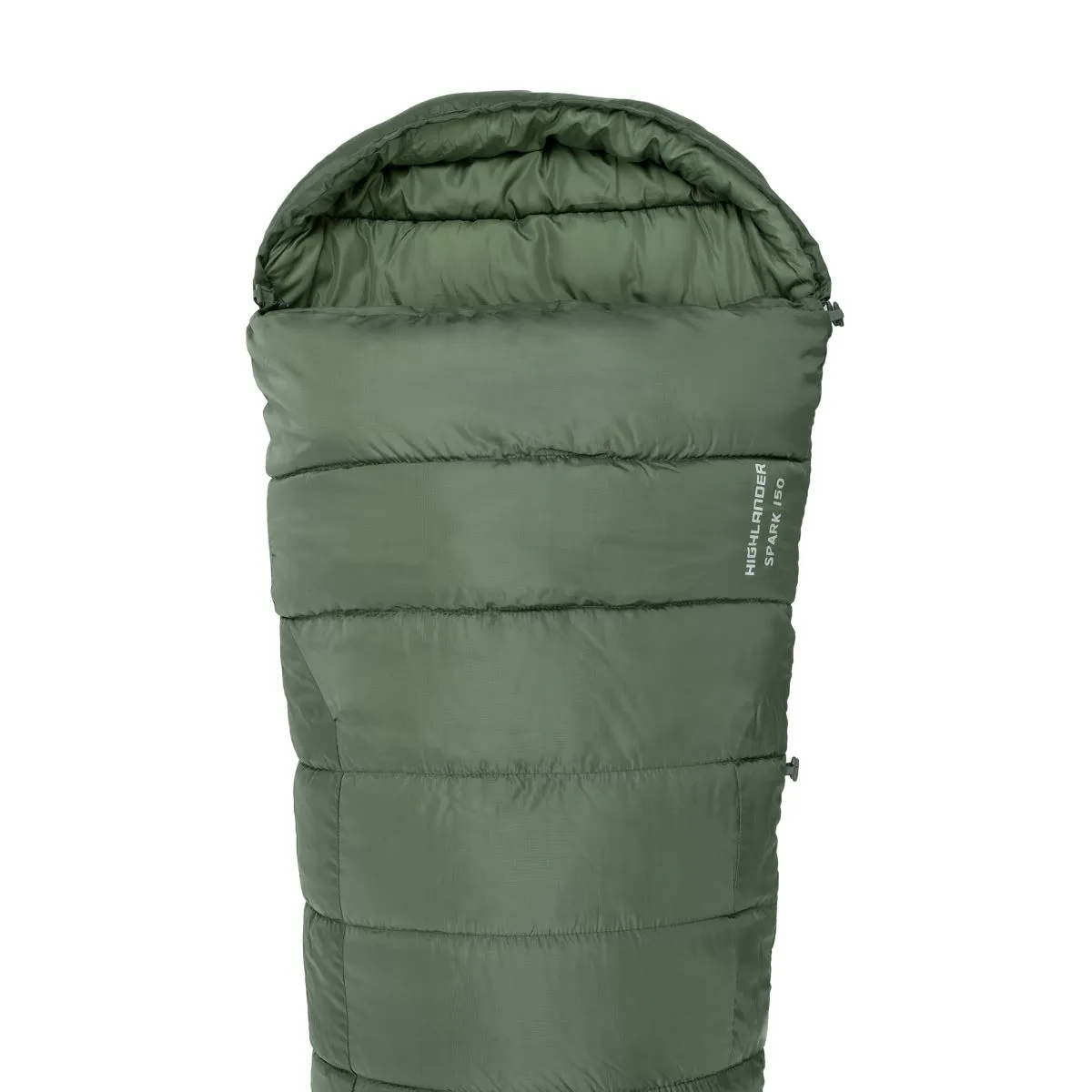 Highlander Phoenix Spark 150 Mummy Sleeping Bag Olive Green