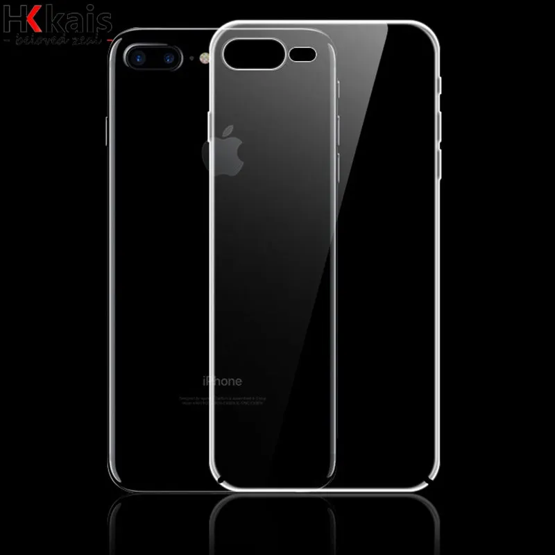 HKkais For Apple iPhone 6 7 Case Slim Crystal Clear TPU Silicone Protective coque for iPhone 7 4 5S 5 SE 6 6s plus cover cases