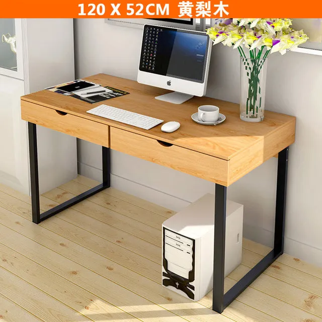 Home Desktop PC Table with 2 Drawers