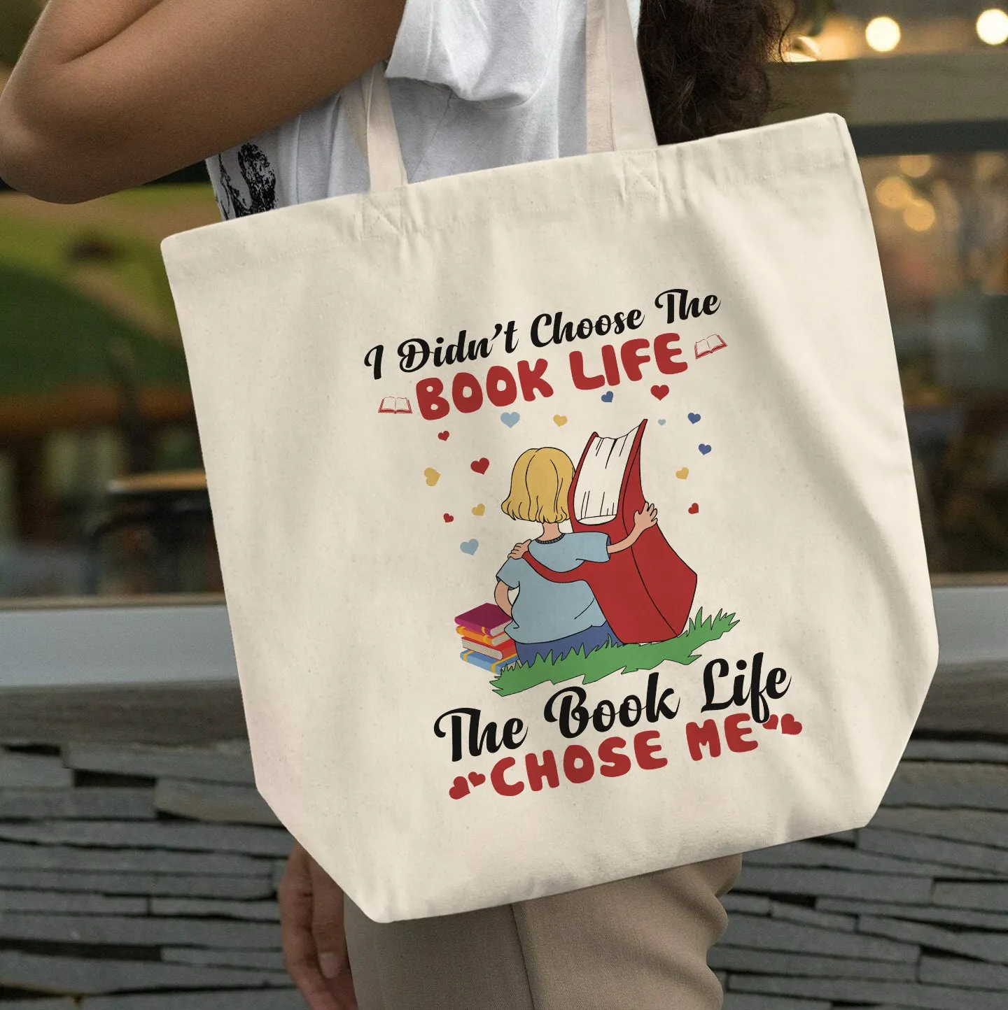 I Didn't Choose The Book Life, The Book Life Chose Me Book Lovers Gift TBW117