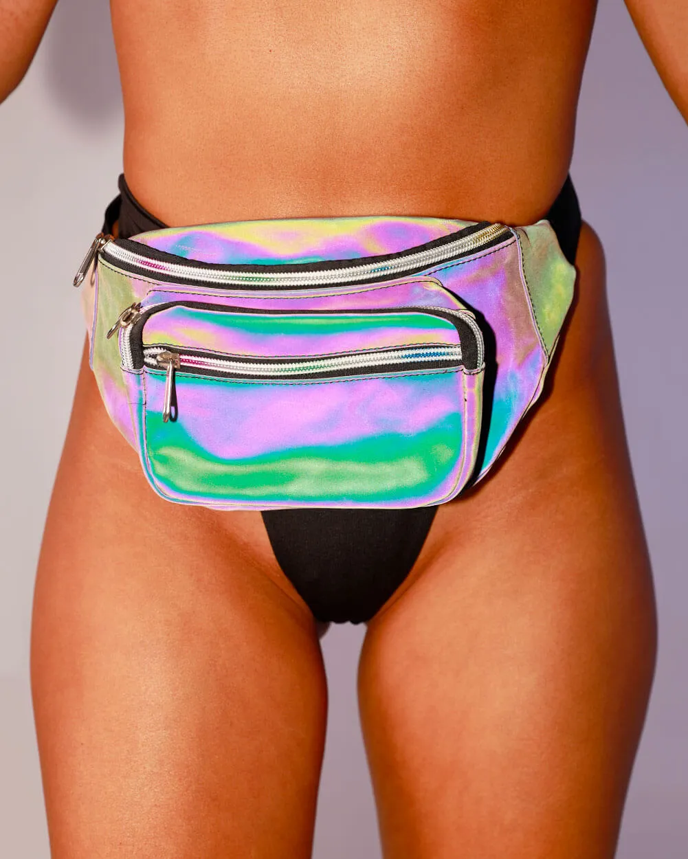 Iridesca Rainbow Reflective Fanny Pack