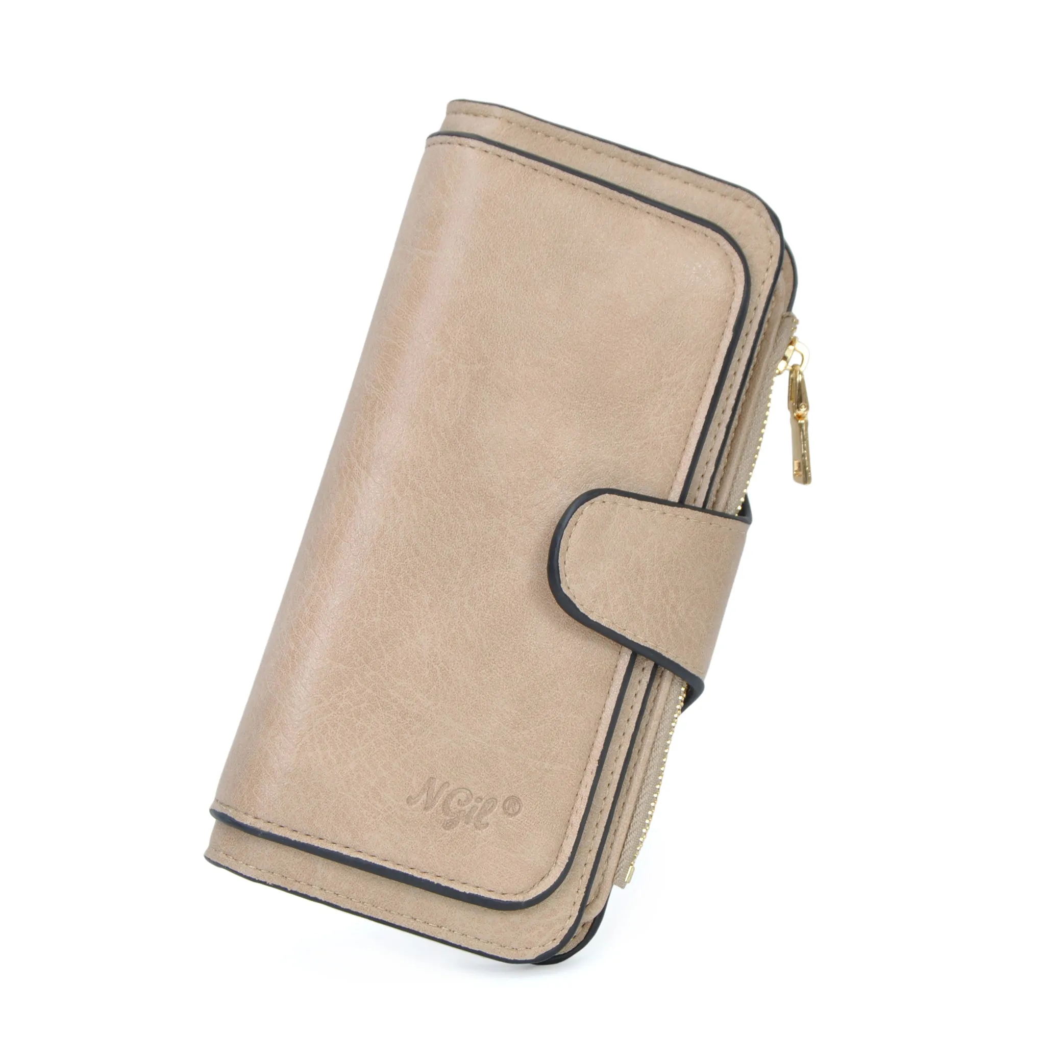 Khaki NGIL Trifold Wallet