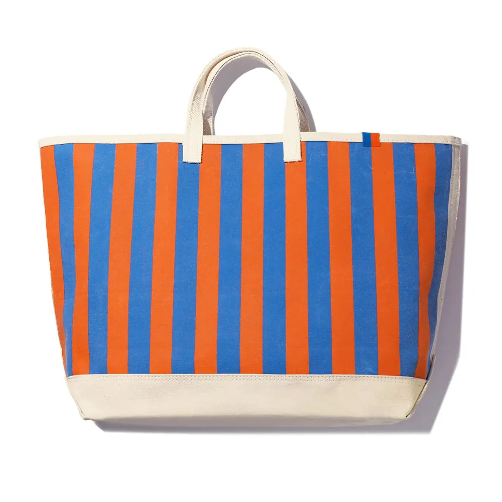 KULE~ All over striped canvas bag