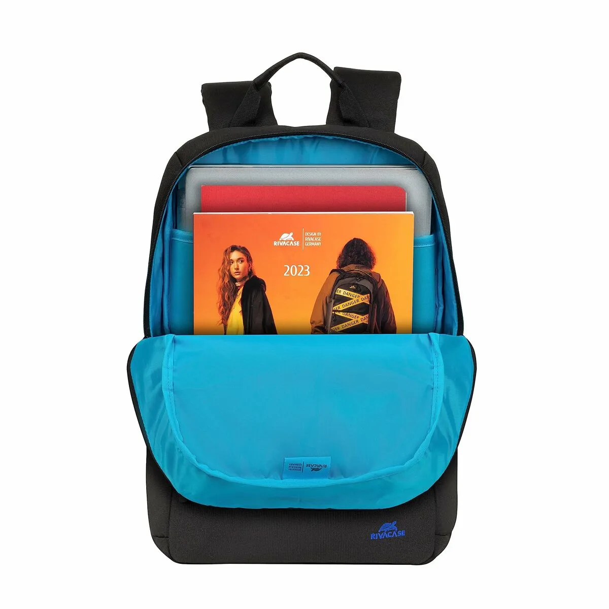 Laptop Backpack Rivacase Ulsan Black 12 x 29 x 45 cm 15.6"