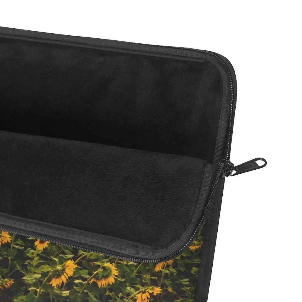 Laptop Sleeve Computer Case Sunflower Fields