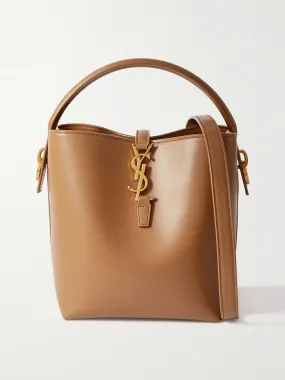 Le 37 small leather bucket bag