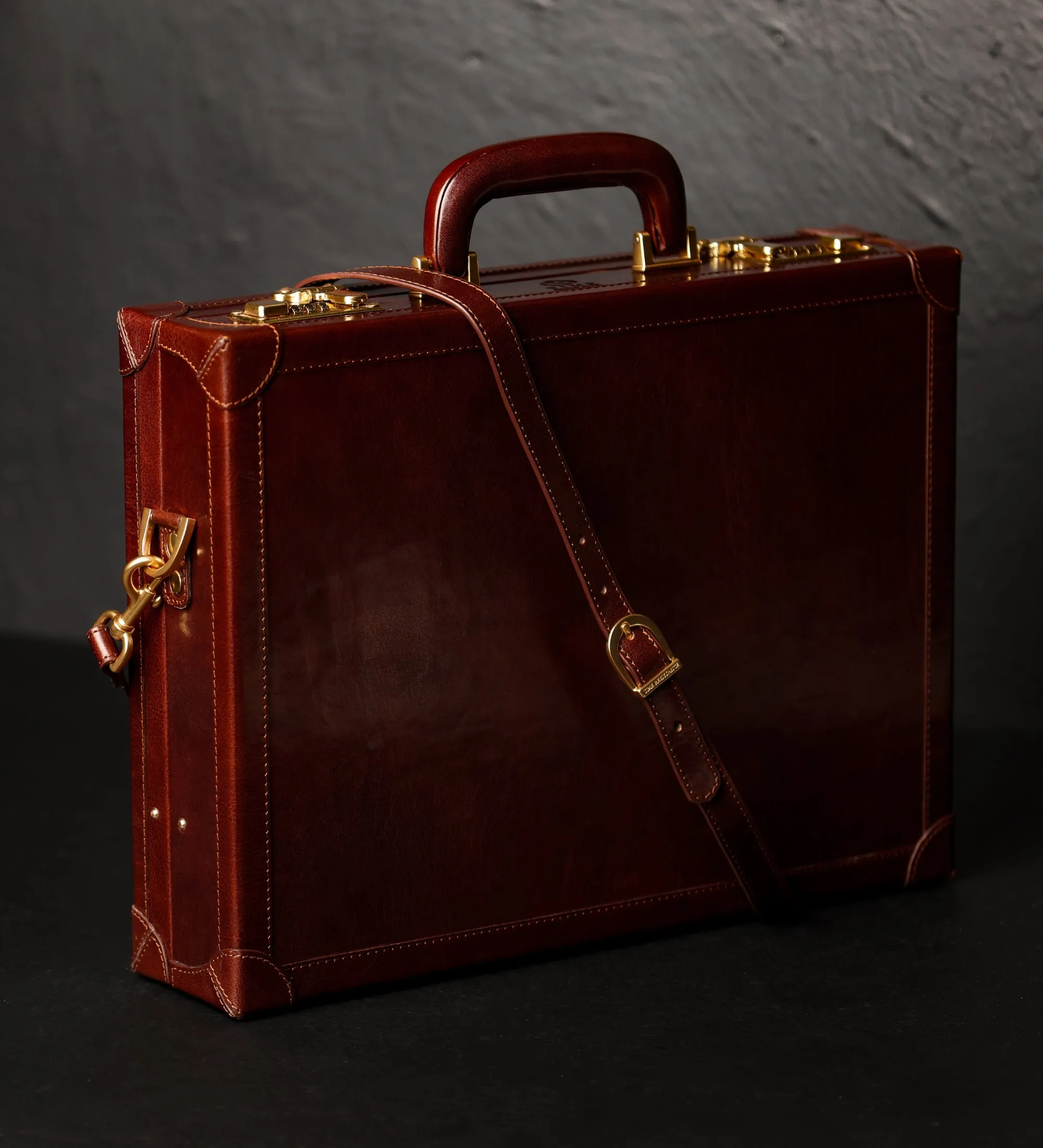 Leather Attaché Case Briefcase - A Legacy