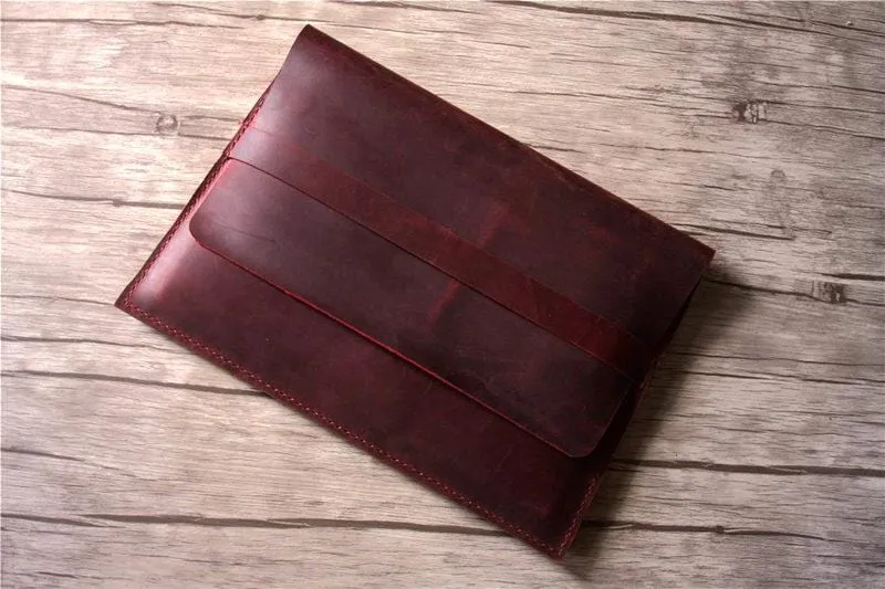 Leather Laptop Sleeve 13 inch Cover