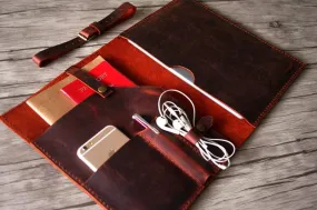 Leather Womens Laptop Sleeve Cover