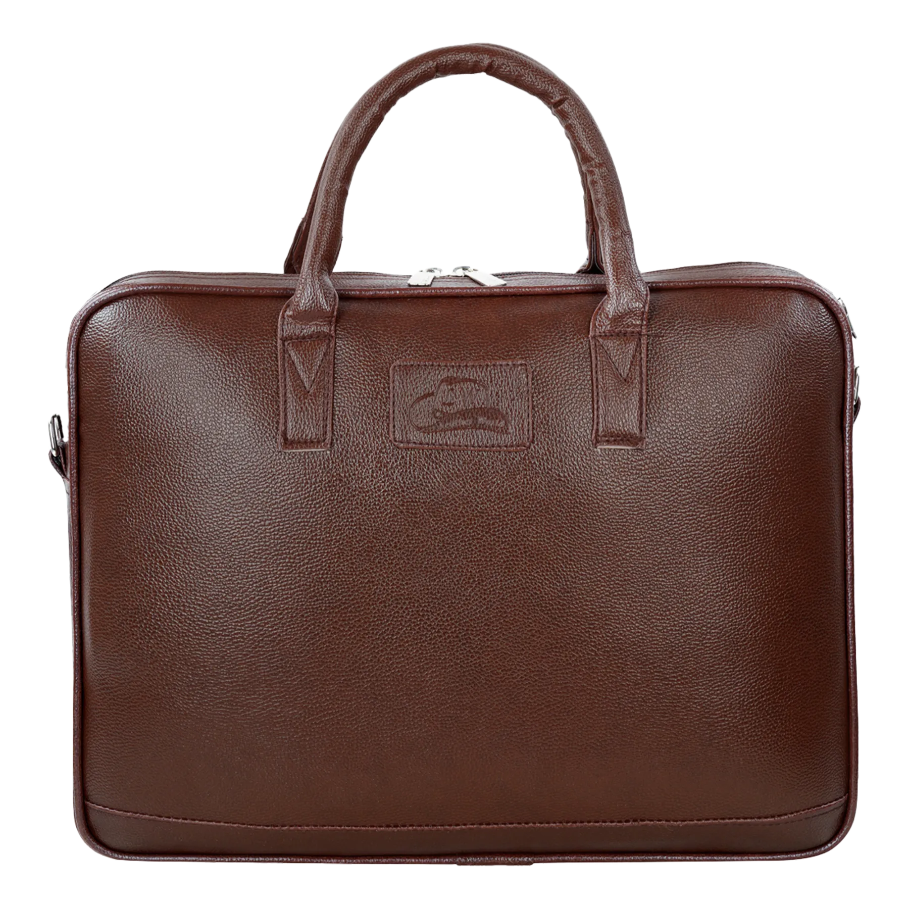 Leather World Sleek & Stylish Unisex PU Leather Office Messenger Bag