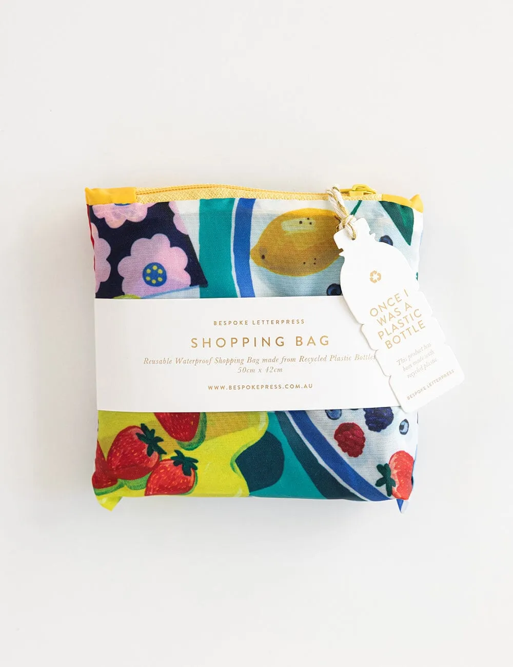 Lemon Tart & Berries Shopping Bag