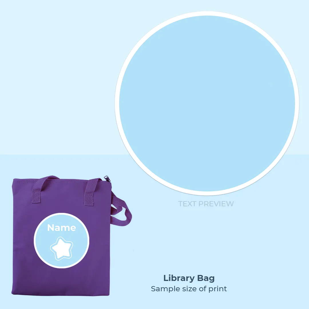 Library Bag - Purple