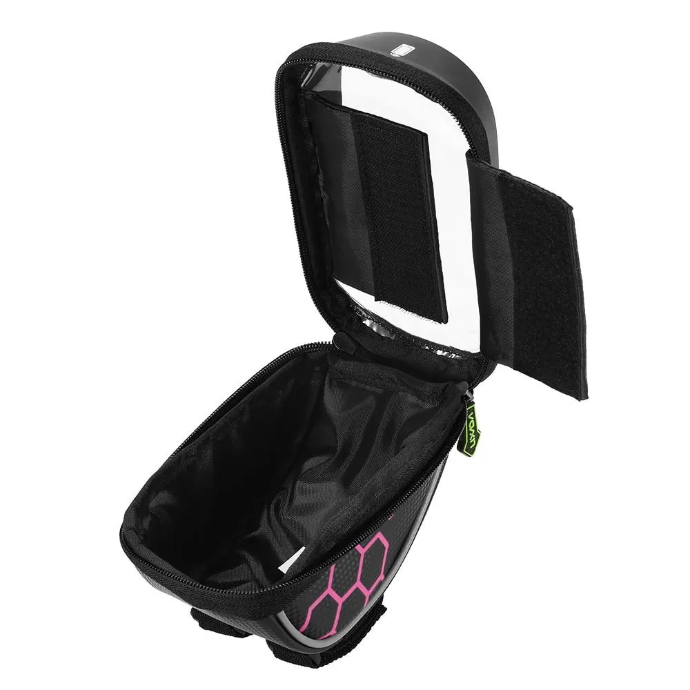 Lixada Bicycle Bag Cycling Bike Frame Phone Bag Pannier Smartphone & GPS Touch Screen Case Bicycle Accessories For 6 Inch Phone