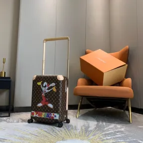 Louis Vuitton Daffy Duck Horizon 55 Brown Luggage Trolley With Monogram Canvas